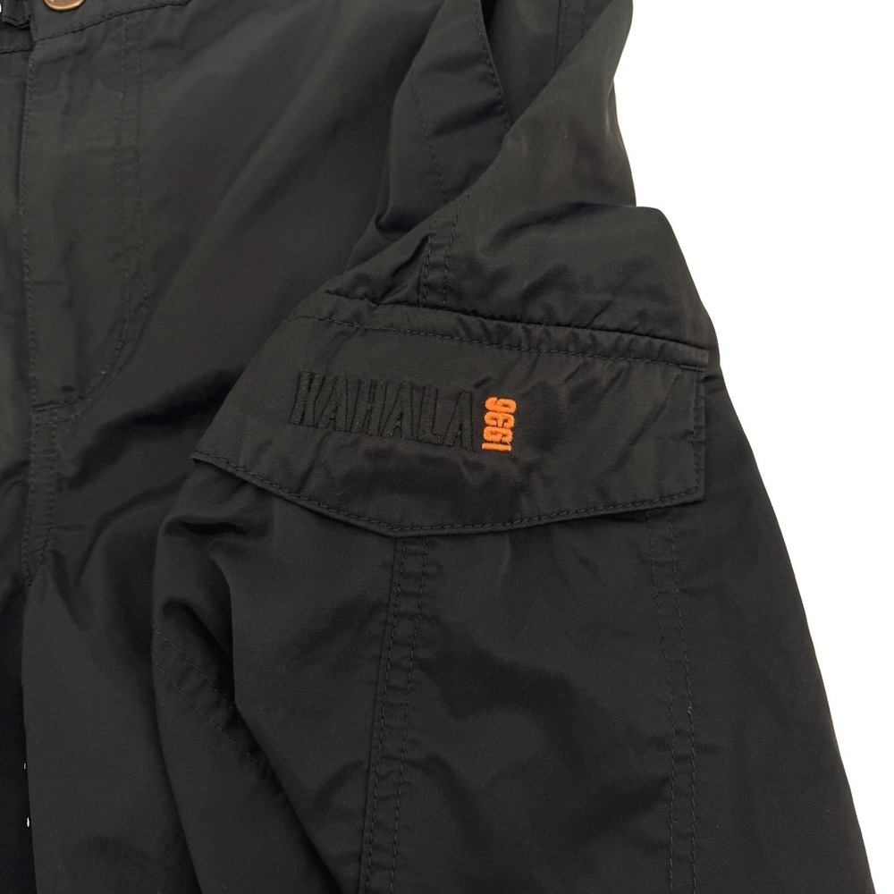Kahala 1936 Cargo Shorts Mens 32x10" Black Cotton Blend Utility Outdoor Gorpcore - Picture 6 of 10